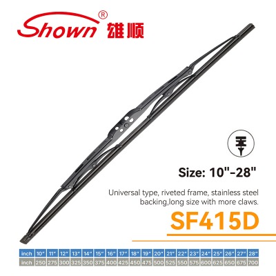 Car stainless steel wiper blade