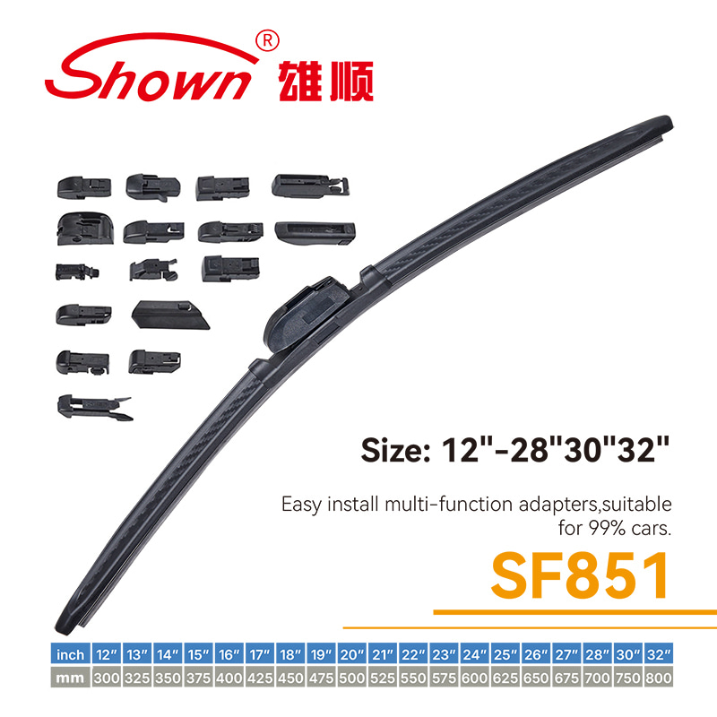Heavy duty flat wiper