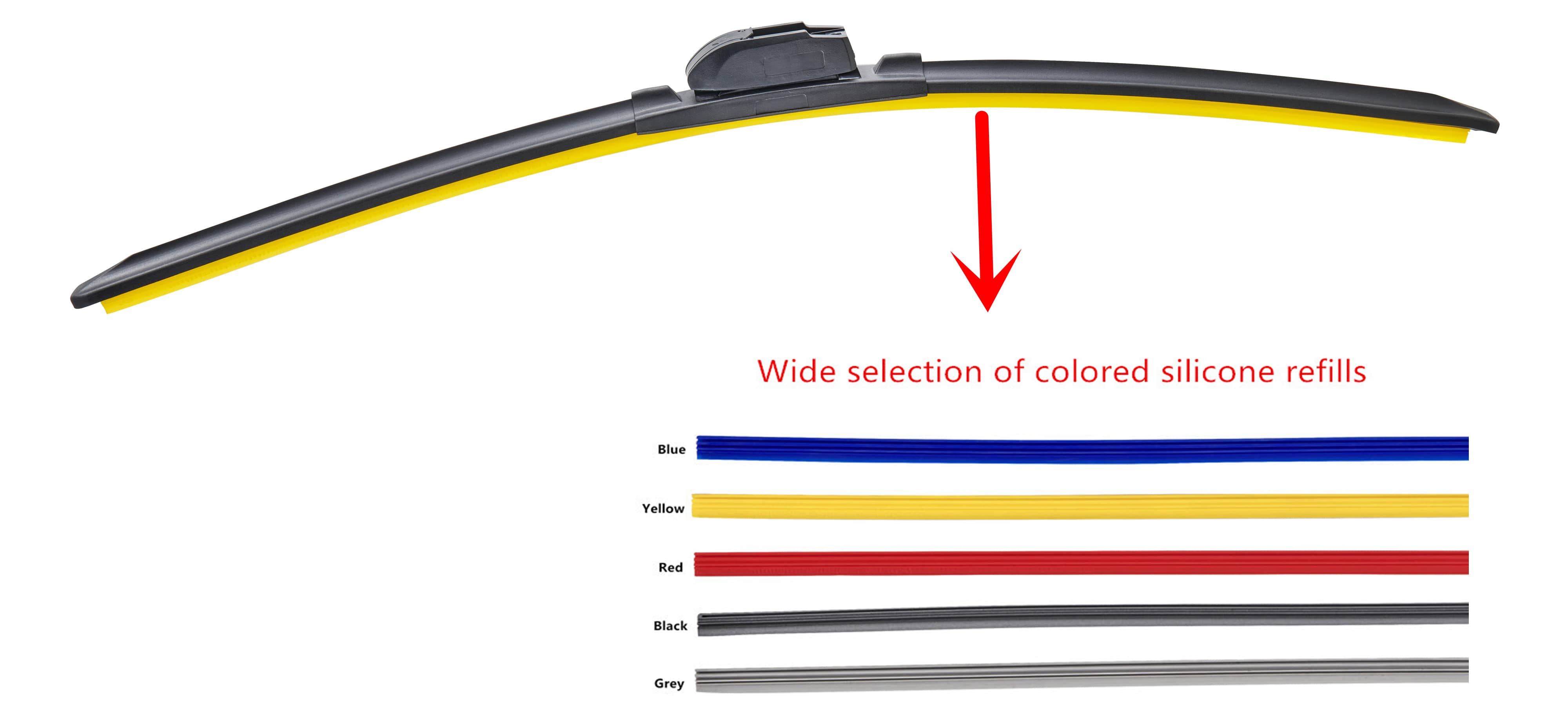 multifunction silicone wiper blade 