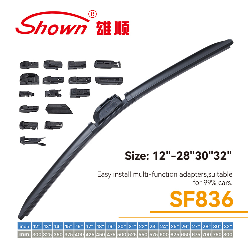 multi-fit flat wiper blade